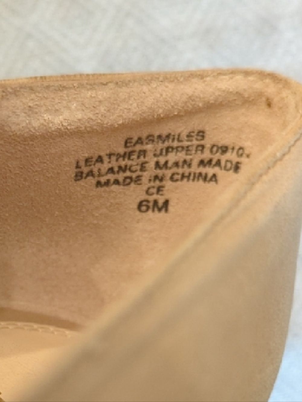 Enzo Angiolini Beige Taupe Tan Platform Pumps Almond Toe - Picture 6 of 8